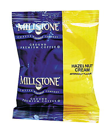 Millstone Gourmet Coffee Packets, Hazelnut Cream, 1.75 Oz, Pack Of 24
