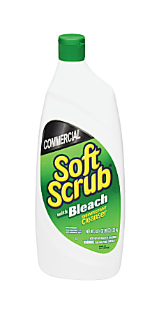 Soft Scrub Cleanser With Bleach, 36 Oz, Case Of 6 Bottles