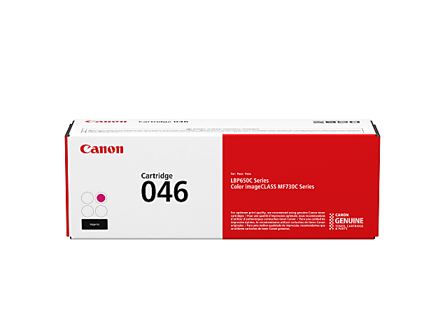 Canon® 046 Magenta Toner Cartridge, 1248C001