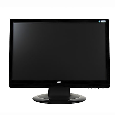 AOC® Envision 2219S1 22" Widescreen LCD Monitor, Piano Black