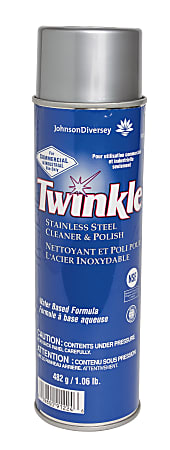 Twinkle Stainless Steel Cleaner And Polish, 17 Oz