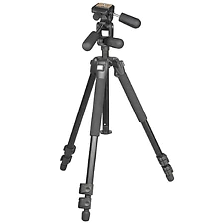 Vanguard Tracker-3 All-Aluminum Alloy Tripod with 3-Way Panhead