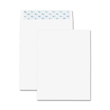 Sparco Plain Open End Tyvek Catalog Envelopes - Document - #13 1/2 - 10" Width x 13" Length - Tyvek - 100 / Box - White