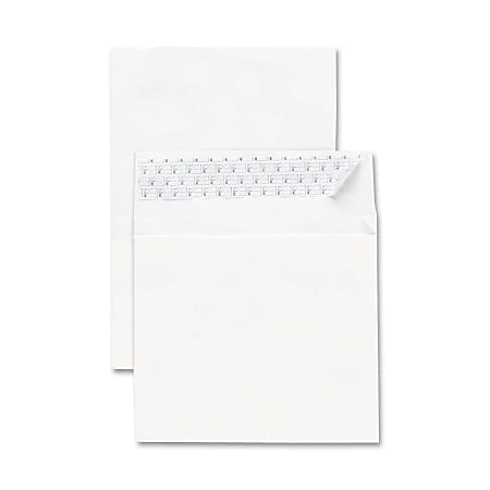 Sparco Plain Open End Tyvek Expansion Envelopes - Document - 10" Width x 13" Length - 1 1/2" Gusset - Tyvek - 100 / Carton - White