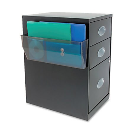 deflect o Magnetic Wall File Pocket Smoke - Office Depot
