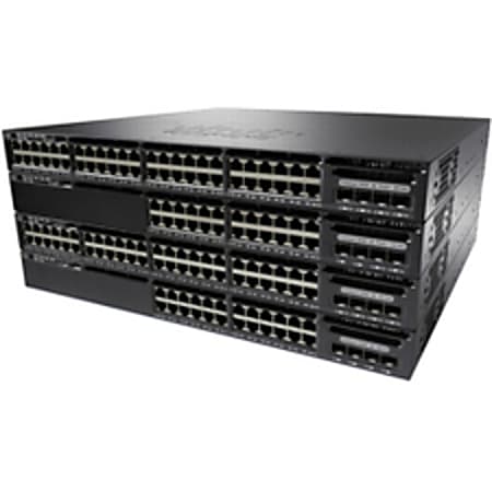Cisco Catalyst 3650-48F 48 Ports Layer 3 Switch Redundant Power Supply (not included) - 48 Ports - Manageable - WSC365048FQS