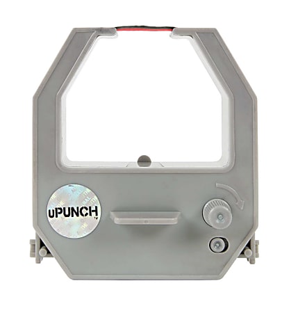uPunch&trade; Time Clock HN2000/HN4000/HN6000 Replacement Ribbon Cartridge, Red/Black