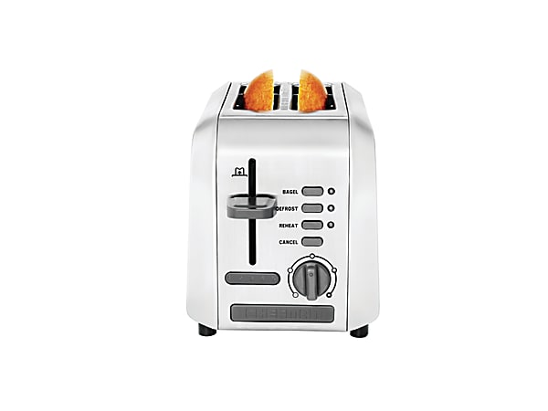 Chefman© 850-Watt 2-Slice Toaster, Stainless Steel