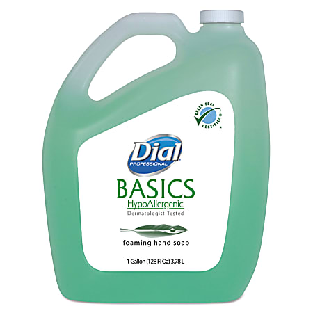 Dial® Basics Foam Hand Soap With Aloe, Fresh Scent, 128 Oz Bottle