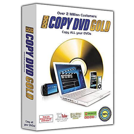 123 Copy DVD Gold, Traditional Disc