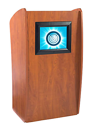 Oklahoma Sound? The Vision Lectern With Screen, Cherry