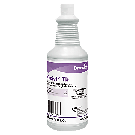 JohnsonDiversey™ Oxivir Ready-To-Use Disinfectant Cleaner, 32 Oz Bottle