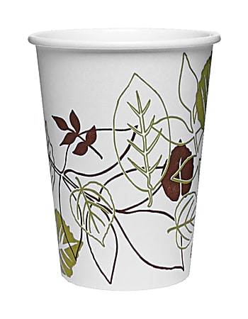 Dixie® Polycoated Paper Cold Cups, 16 Oz, Pathways® Design, 50 Cups Per Sleeve, 24 Sleeves Per Carton