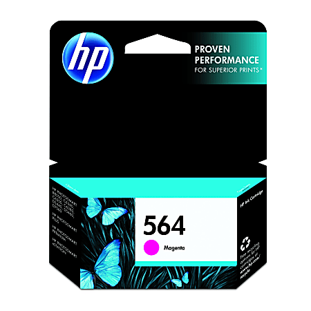 HP 564 Magenta Ink Cartridge, CB319WN