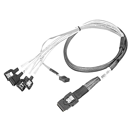 SIIG Internal mini-SAS SFF-8087 to 4x SATA Fanout Cable - 75cm