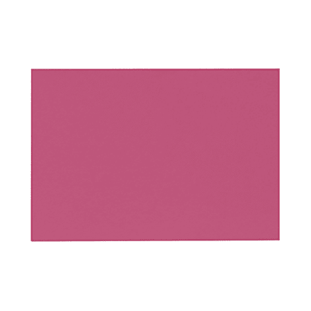 LUX Flat Cards, A6, 4 5/8" x 6 1/4", Magenta Pink, Pack Of 1,000