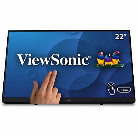 ViewSonic® TD2230 22&quot; 1080p 10-Point Multi Touch Screen