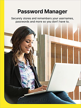 Norton 360 Deluxe, for 5 Devices, 1 Year Subscription, Windows , Download 21390577