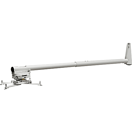 Peerless PSTA-2955-W - Mounting kit (wall arm, bracket, column tube) for projector - cold-rolled steel - white
