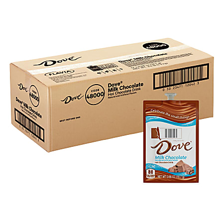 Dove® Hot Chocolate, Freshpacks, Box Of 72