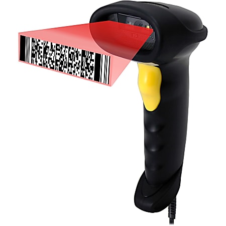 Adesso NuScan 7200TU 2D Barcode Scanner - Cable Connectivity - 200 scan/s - 1D, 2D - CCD