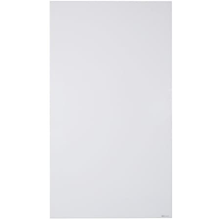 Quartet InvisaMount Vertical Glass Dry-Erase Board - 42x72 - 72" (6 ft) Width x 42" (3.5 ft) Height - White Glass Surface - Rectangle - Vertical - Magnetic - 1 Each