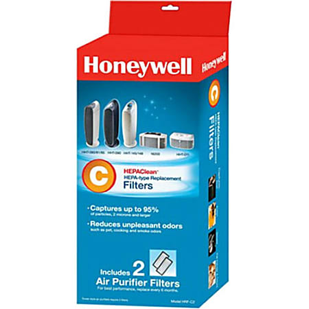Honeywell HRF-C2 HEPAClean Replacement Filter- 2 Pack -