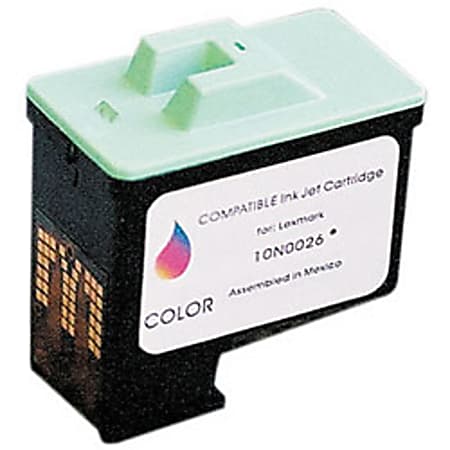 GRC GRC0026 (Lexmark 26 / 10N0026) Remanufactured Tricolor Ink Cartridge