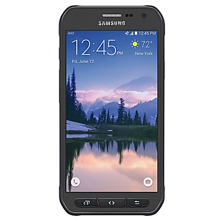 Samsung Galaxy S6 Active G890A Certified Refurbished Cell Phone For AT&T/Unlocked, Gray, PSC100042