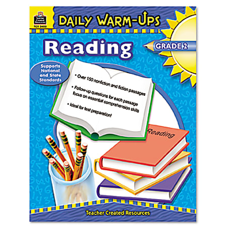 Teacher Created Resources Warm-up Grade 2 Reading Rook Printed Book - Softcover - Grade 2 - English