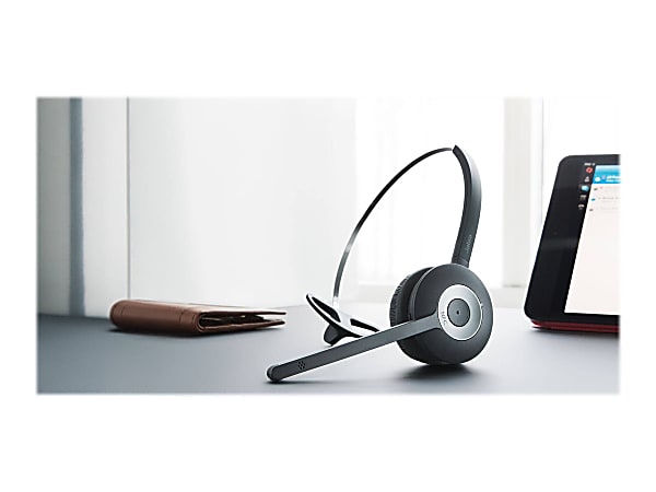 Jabra PRO 925 Headset - Mono - Wireless - 300 ft - Over-the-head,  Behind-the-neck, Over-the-ear - Monaural - Supra-aural - Noise Cancelling  Microphone