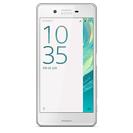 Sony® Xperia X Performance F8131 Cell Phone, White, PSN300120