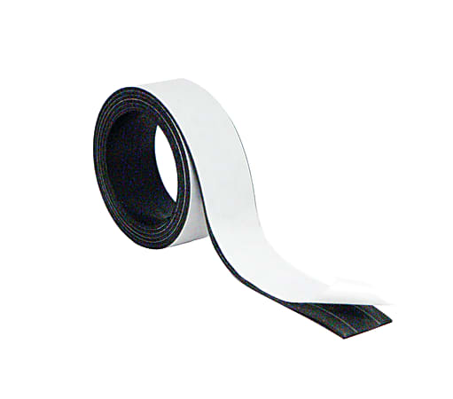 MasterVision® Magnetic Adhesive Tape, 48” x 1”