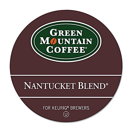 Green Mountain Coffee® Single-Serve Coffee K-Cup®, Nantucket Blend®, Carton Of 96, 4 x 24 Per Box