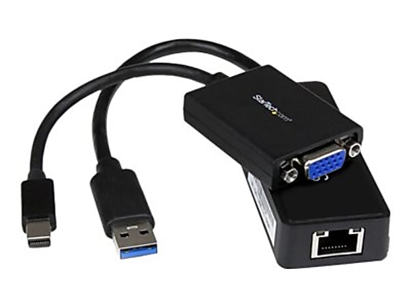 StarTech.com Lenovo ThinkPad X1 Carbon VGA and Gigabit Ethernet Adapter Kit