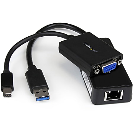 StarTech.com Lenovo ThinkPad X1 Carbon VGA and Gigabit Ethernet Adapter Kit