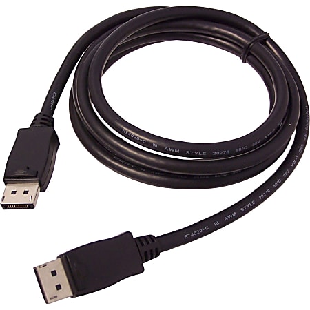 SIIG - DisplayPort cable - DisplayPort (M) to DisplayPort (M) - 3.3 ft - latched