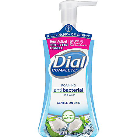 Dial® Professional Antibacterial Foam Hand Soap, Coconut Waters
