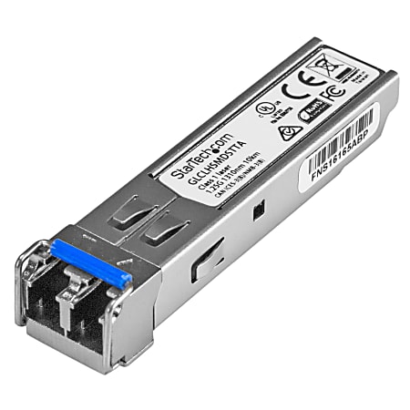 StarTech.com Cisco GLC-LH-SMD Compatible SFP Module - TAA - 1000BASE-LX/LH Fiber Optical SFP Transceiver