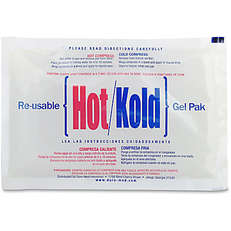 PhysiciansCare Reusable Hot/Kold Pack - 6" Width x 8.6" Length - 1 / Each