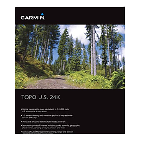 Garmin TOPO U.S. 24K - Northwest Digital Map - North America - United States Of America - Oregon, Washington - Driving