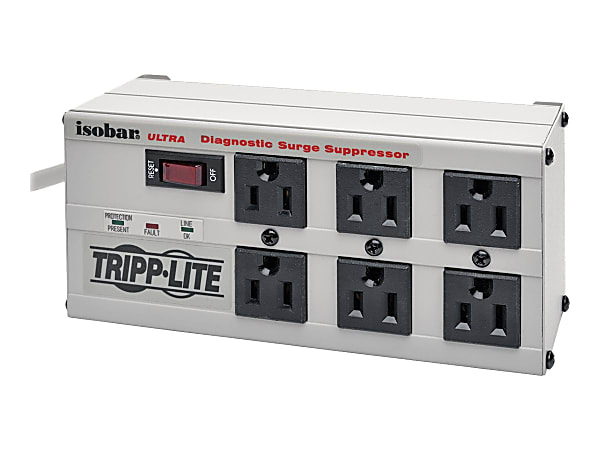 Tripp Lite Isobar Premium Surge Suppressor, 6-Outlet, 6&#x27;