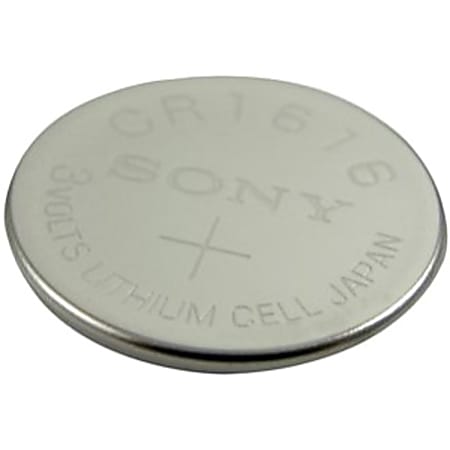 Lenmar WCCR1616 Coin Cell General Purpose Battery - Lithium Manganese Dioxide - 3V DC