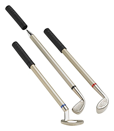 Golf Club Pens, 3 piece set