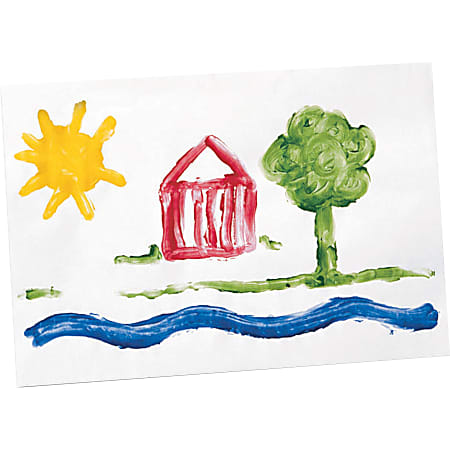 Pacon Fingerpaint Paper - 50 Sheets - 11 Pacon Fingerpaint Paper - 50 Sheets - 11