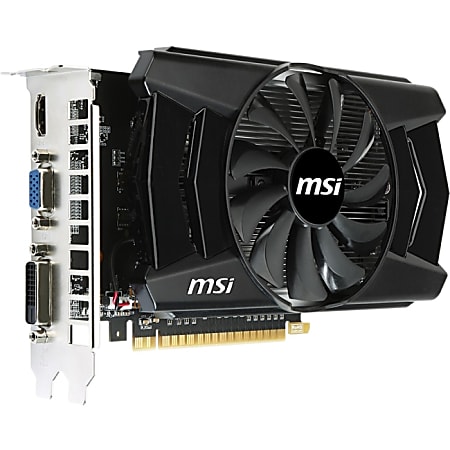 MSI N750TI-2GD5/OC GeForce GTX 750 Ti Graphic Card - 1.06 GHz Core - 2 GB GDDR5 - PCI Express 3.0 x16