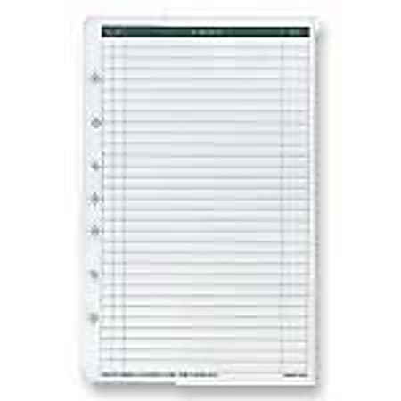 Day-Timer® Organizer Accessory, Note Pages, 3 3/4" x 6 3/4", 24 Pages Per Pack, Pack Of 2 Pads