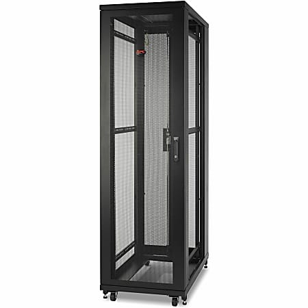 APC by Schneider Electric NetShelter SV 42U 600mm Wide x 1060mm Deep Enclosure Without Sides Black - 48U Rack Height x 19" Rack Width - Black - 1014 lb Dynamic/Rolling Weight Capacity - 2205 lb Static/Stationary Weight Capacity
