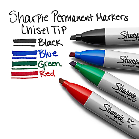 Sharpie 52pk Permanent Markers Assorted Tip Sizes Multicolored