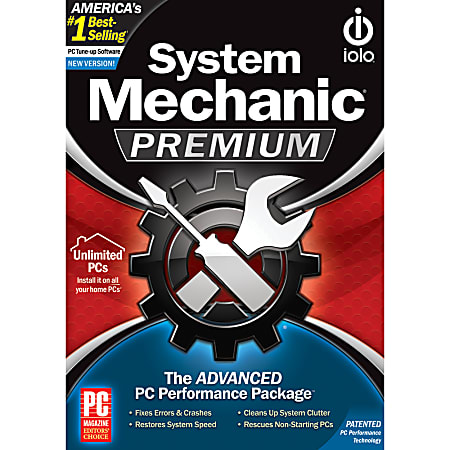 System Mechanic Premium- Unlimited PCs in Home